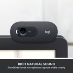 Logitech C505 Webcam — Black