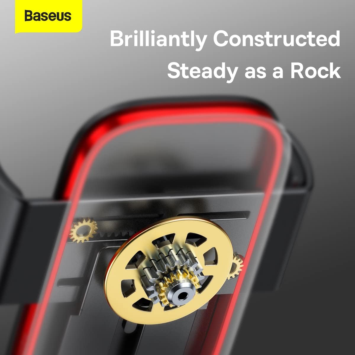 Baseus Car Mount Metal Age II Gravity on the vertical and horizontal ventilation grill Black (SUJS000001) — Black