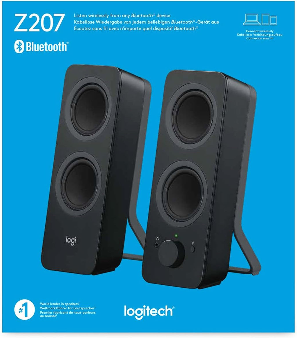 Logitech Z207 Speakers — Black