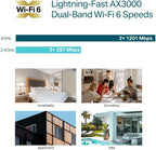 TP-Link EAP655-Wall | Omada True WiFi 6 AX3000 Wall Plate Wireless Gigabit Access Point | High-Efficiency | Seamless Roaming | PoE Passthrough | Multiple SDN Controller Options | Remote & App Control