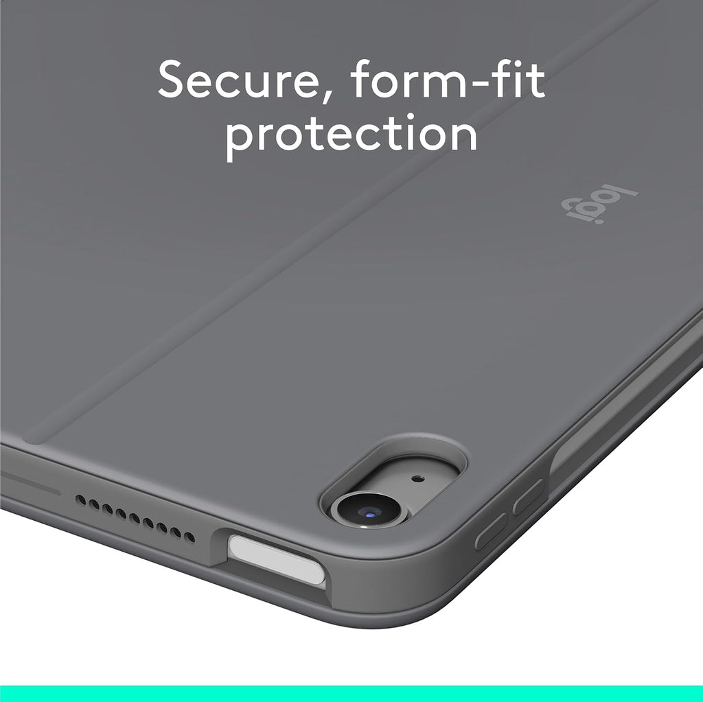 Logitech Combo Touch Keyboard Case for iPad Air 11-inch M2 / M3 and Air 5th Gen — Oxford Grey