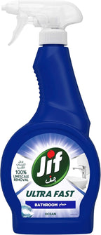 JIF Ultra Fast Cleaner Spray, for Bathroom, 100% soap & limescale removal, 500ml — additional product view 3