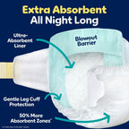 Pampers Diapers Size 3, 66 Count - Swaddlers Overnights Disposable Baby Diapers, Super Pack (Packaging May Vary)