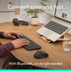 Logitech M840 Wireless Mouse — Graphite