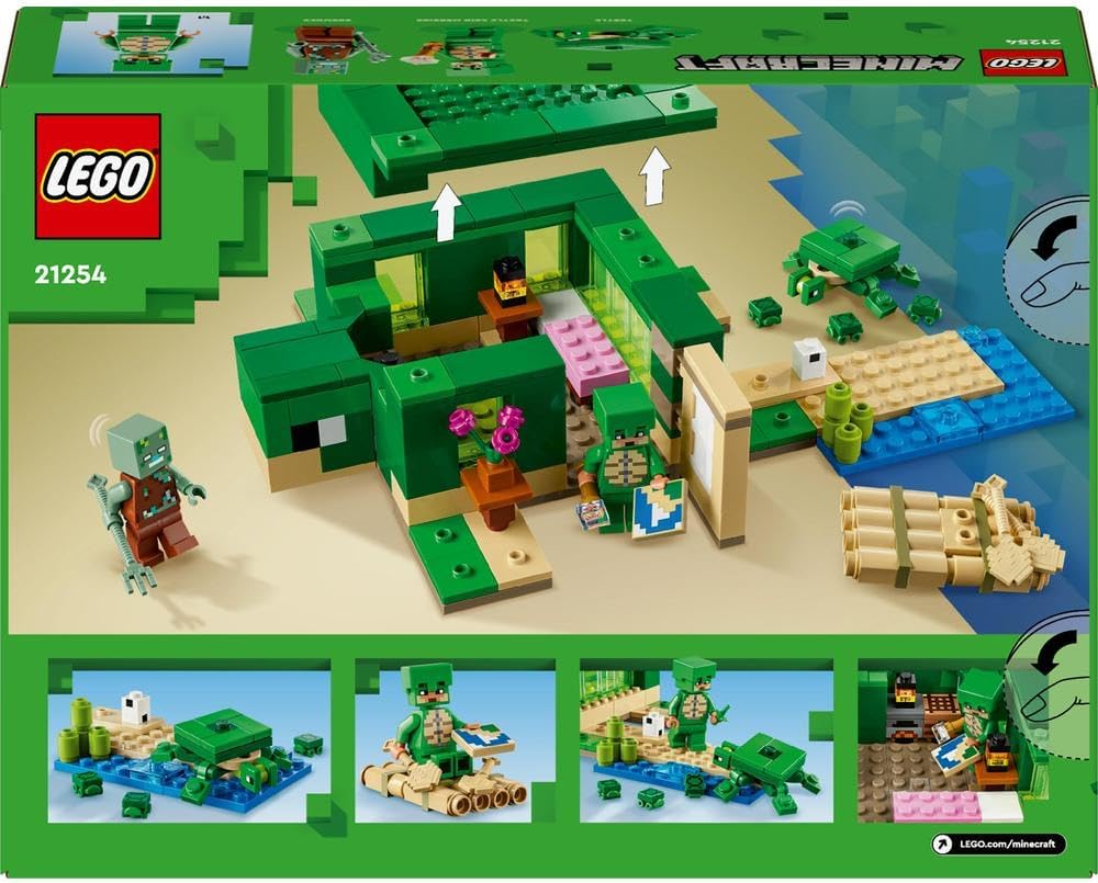 LEGO Minecraft The Turtle Beach House 21254 — image 6