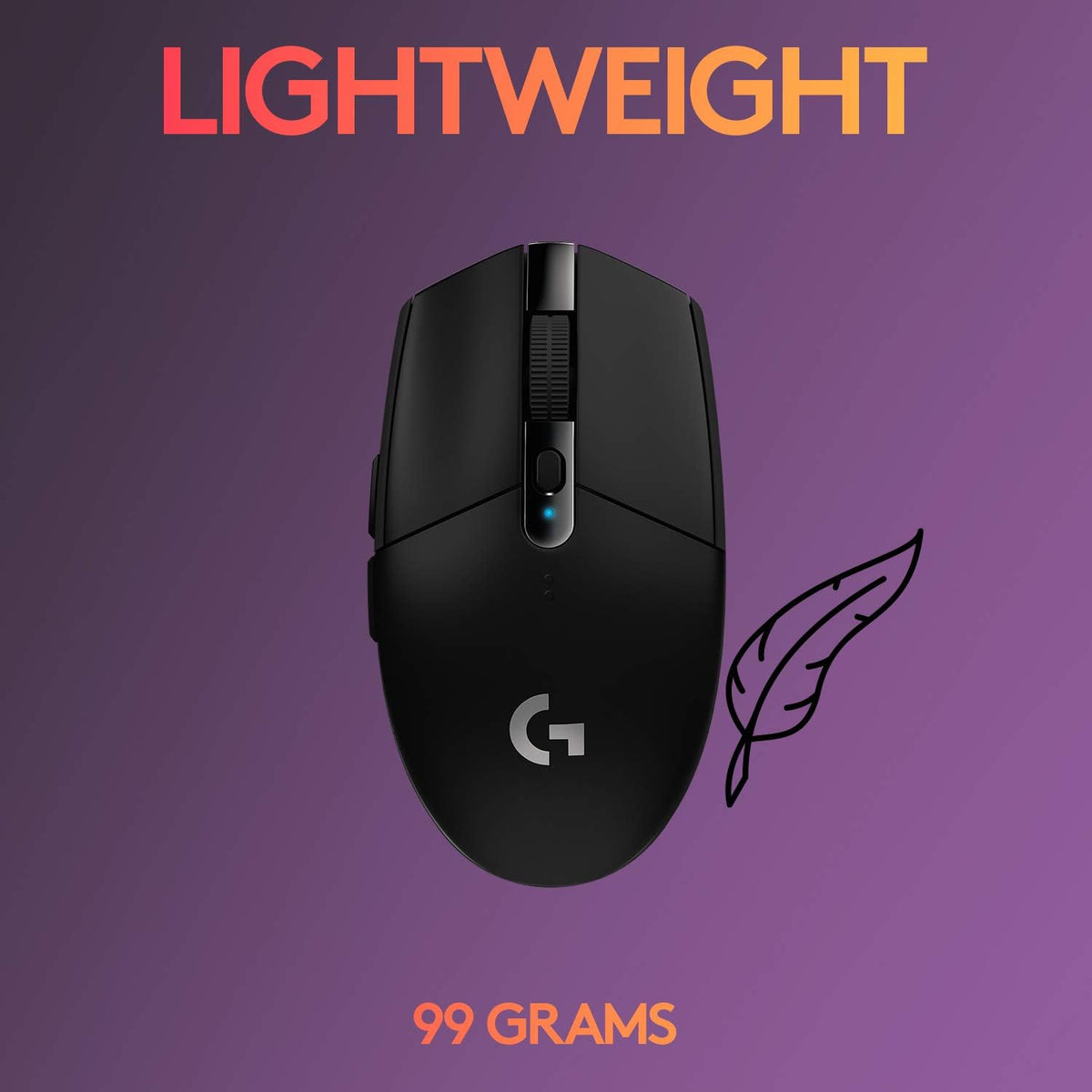 Logitech G304 Wireless Gaming Mouse — Black