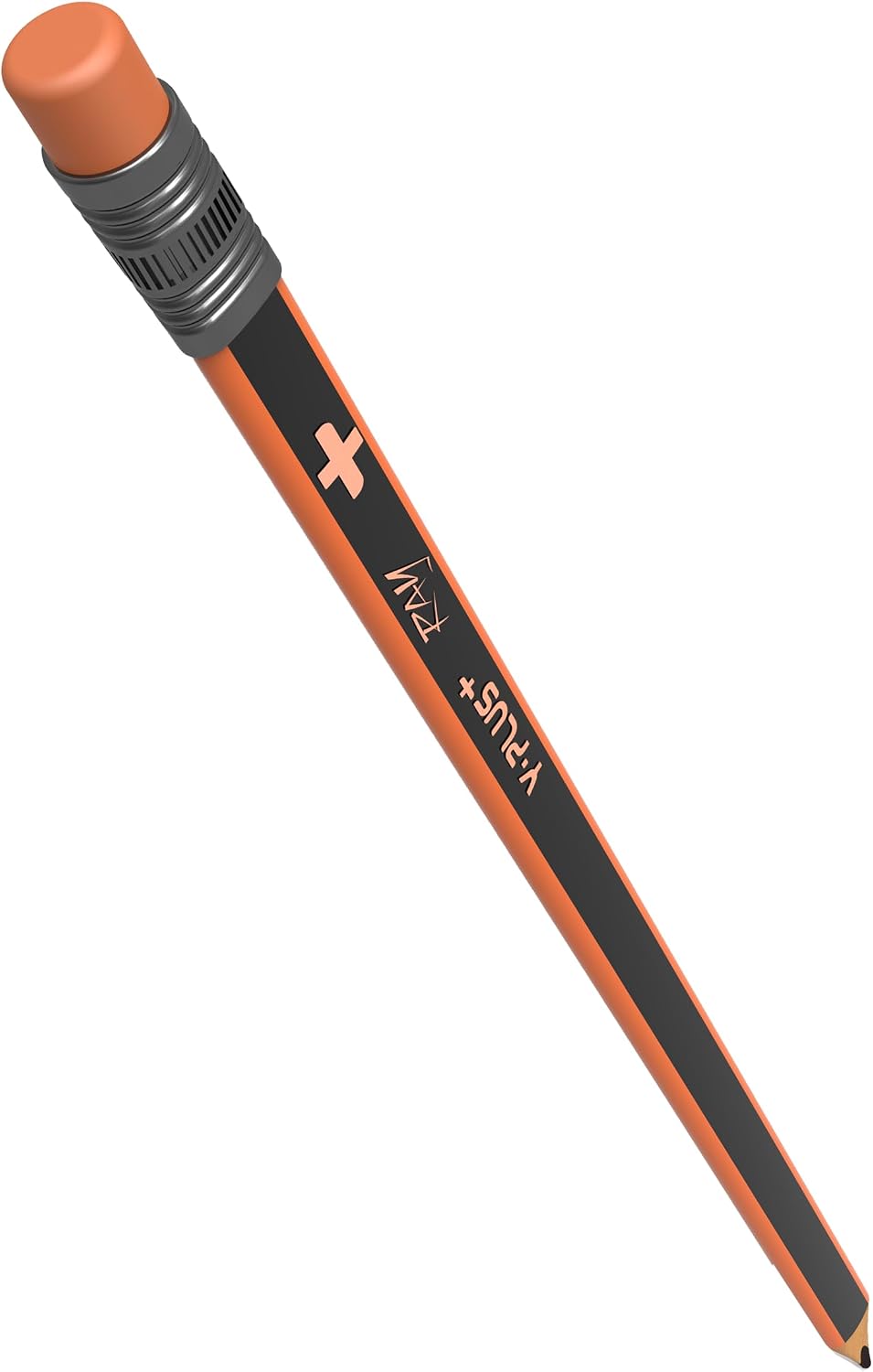 YPLUS Star & Ray HB Triangular Pencils with Erasers — 70 Pencils