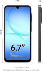 Samsung Galaxy A17 5G AI Smartphone, AI Phone with Android, Slim 7.5mm Bezel, 50MP Camera, 256GB Storage, 8GB RAM, 5,000mAh Battery - International Version
