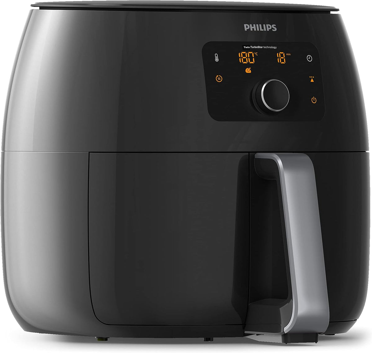 Philips Airfryer XXL, 7.3L/1.4KG, 2200W, 5 Functions, 5 Presets — Black