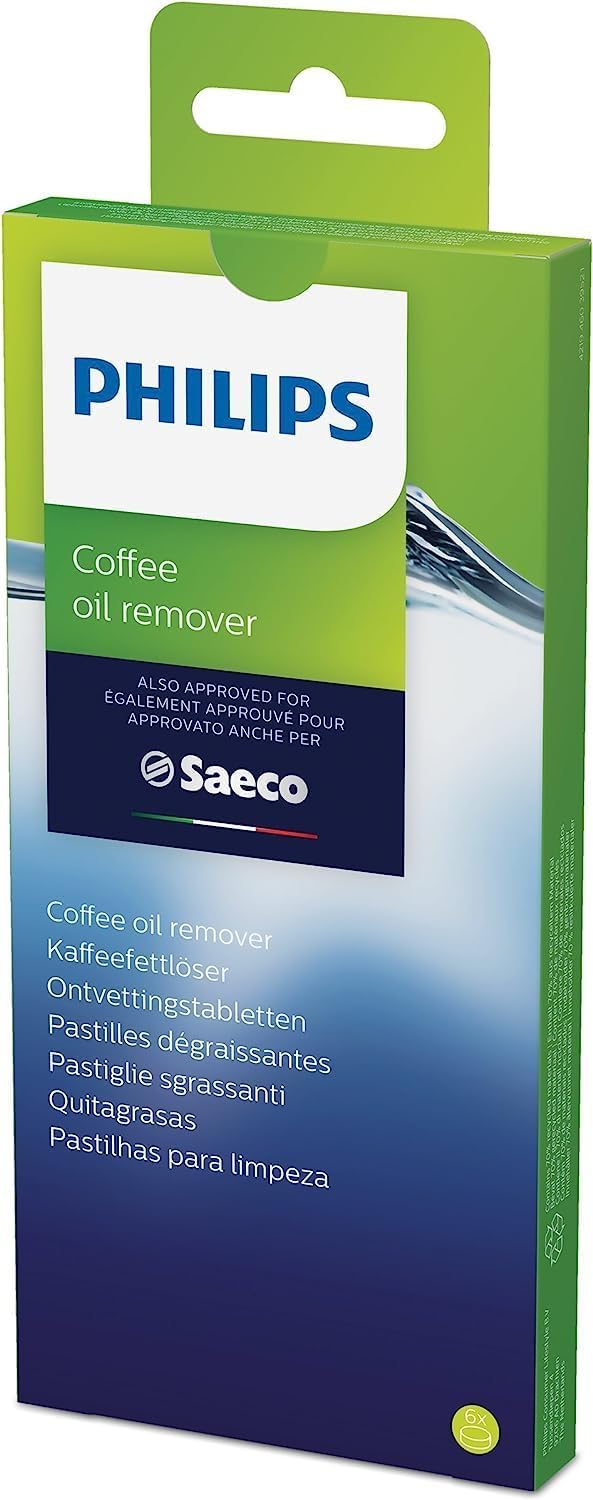Philips CA6704/10 Coffee Oil Remover, 6 Tablets for Philips, Saeco and Other Fully Automatic Coffee Machines