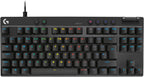 Logitech G PRO X TKL RAPID Wired Gaming Keyboard — Black