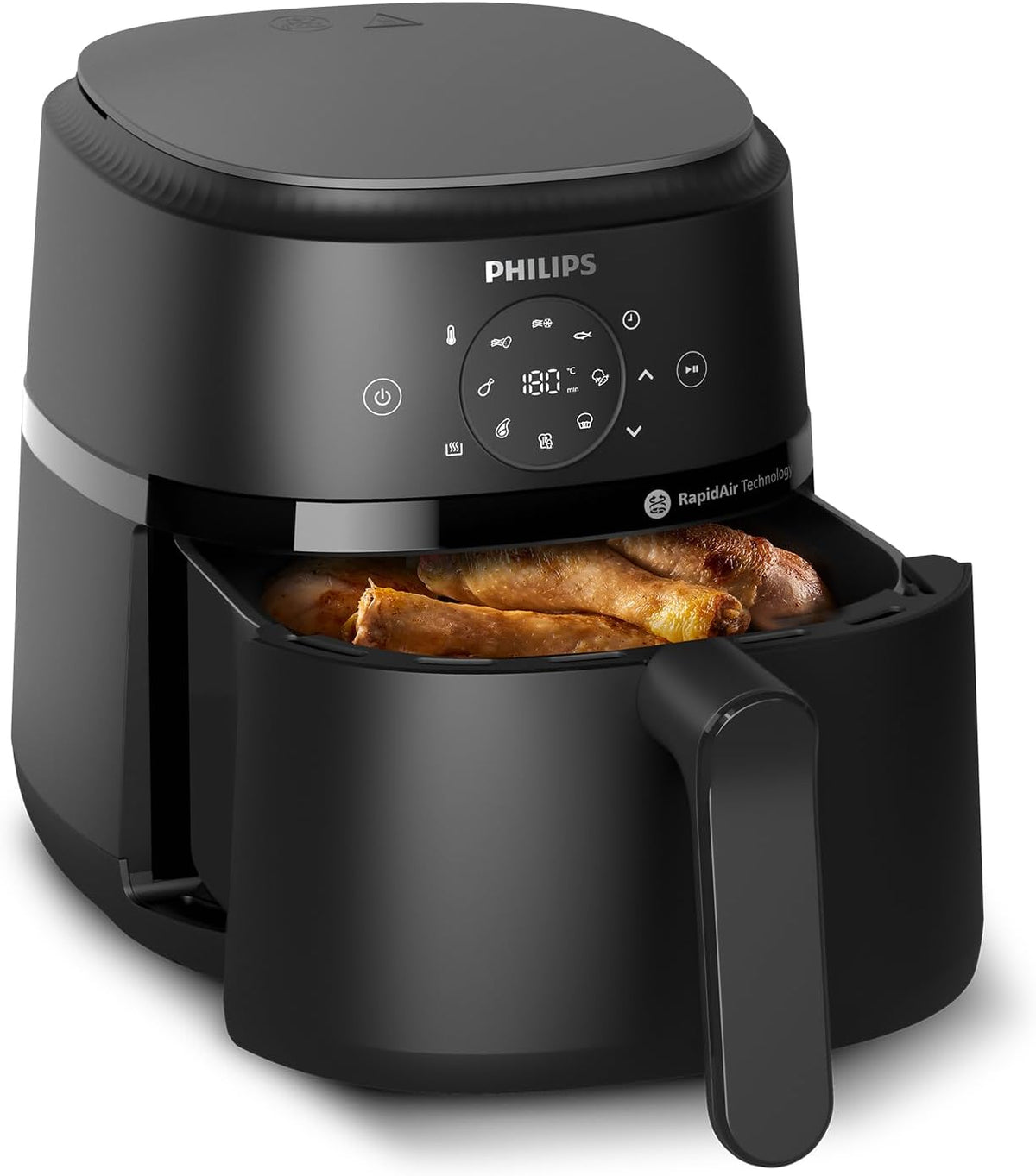 Philips NA229/09 2000 Series Airfryer 4.2L, 1500W, Black — Black