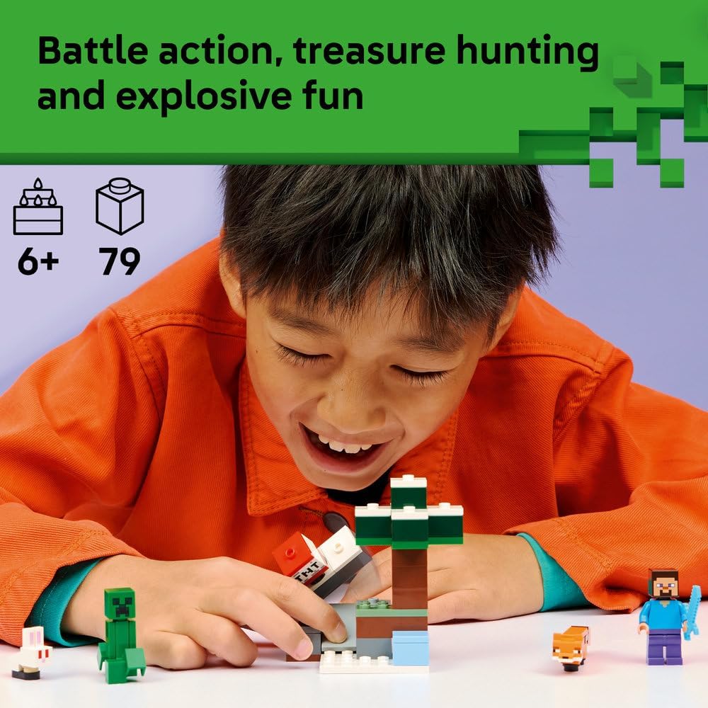 LEGO Minecraft Steve's Taiga Adventure 21583 — image 2