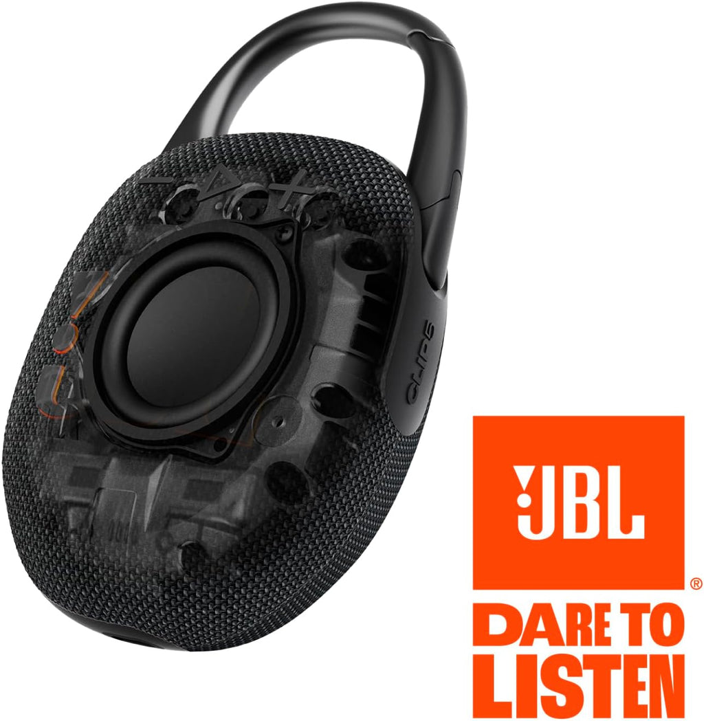 JBL Clip 5 Portable Bluetooth Speaker — Red