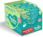 Pampers Complete Clean Baby Wipes with Aloe Vera Lotion,12 Packs,768 Count