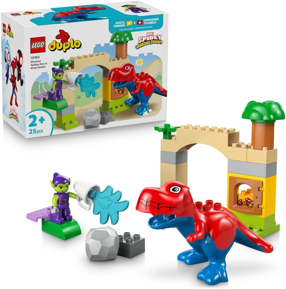 LEGO DUPLO Marvel Dinosaur Spidey-Rex vs. Green Goblin 10463 — image 1