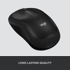 Logitech M220 Wireless Mouse — Black