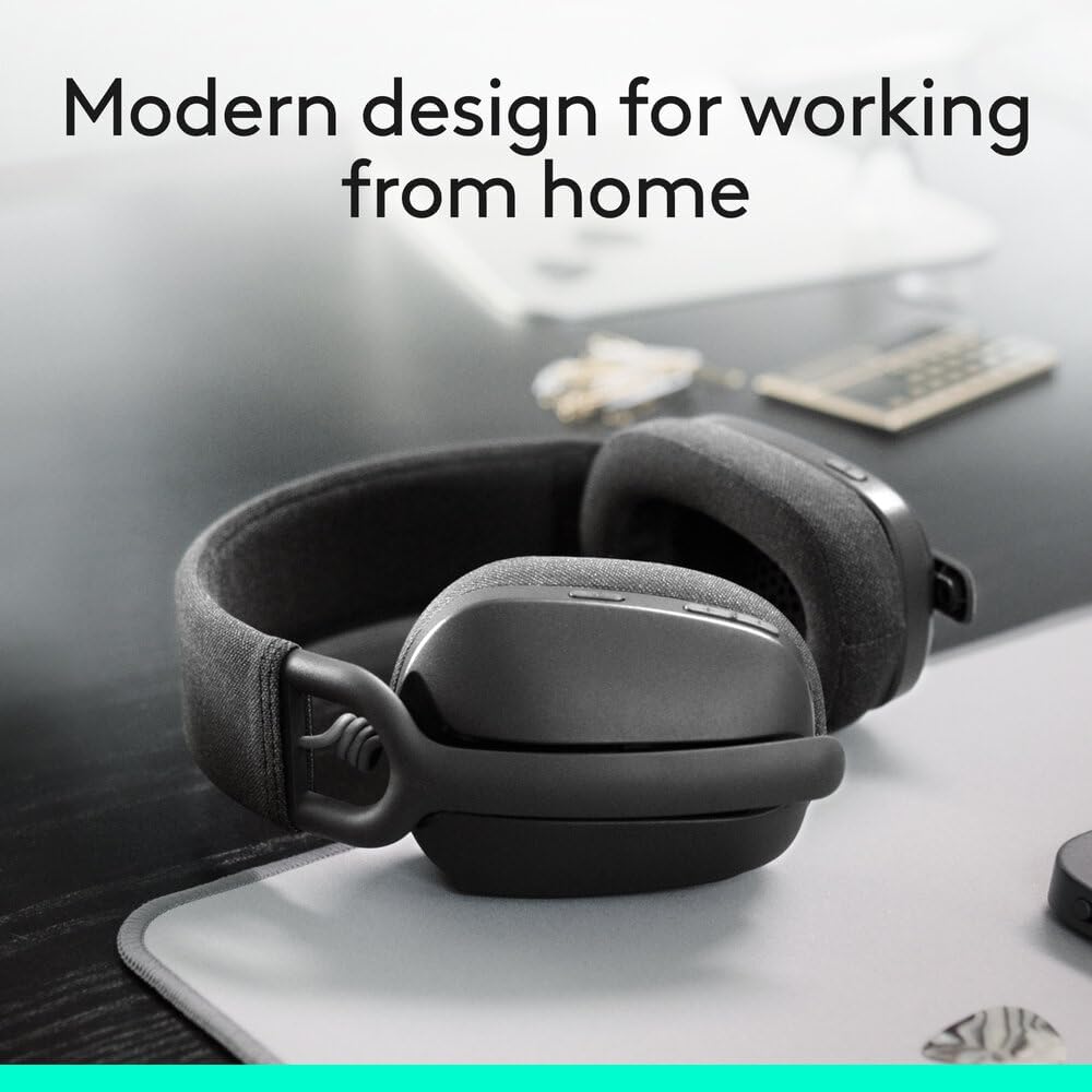 Logitech Zone Vibe 100 Headset — Graphite