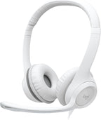 Logitech H390 Headset — Off White