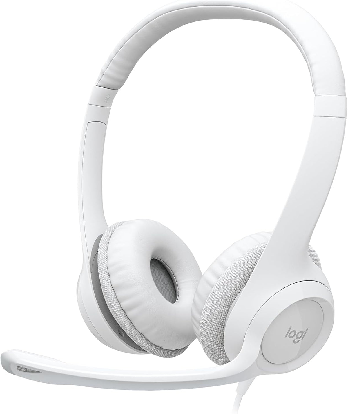 Logitech H390 Headset — Off White