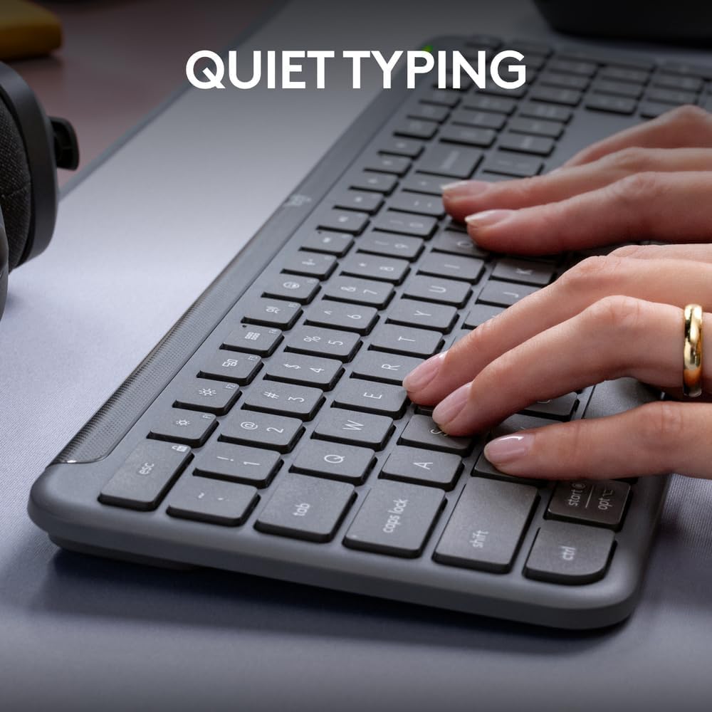 Logitech K950 Keyboard — Graphite