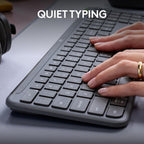 Logitech K950 Keyboard — Graphite