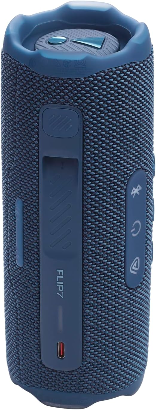 JBL Flip 7 Portable Bluetooth Speaker — Blue