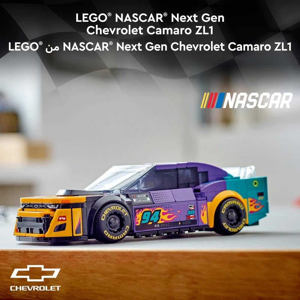 LEGO Speed Champions NASCAR Next Gen Chevrolet Camaro ZL1 76935