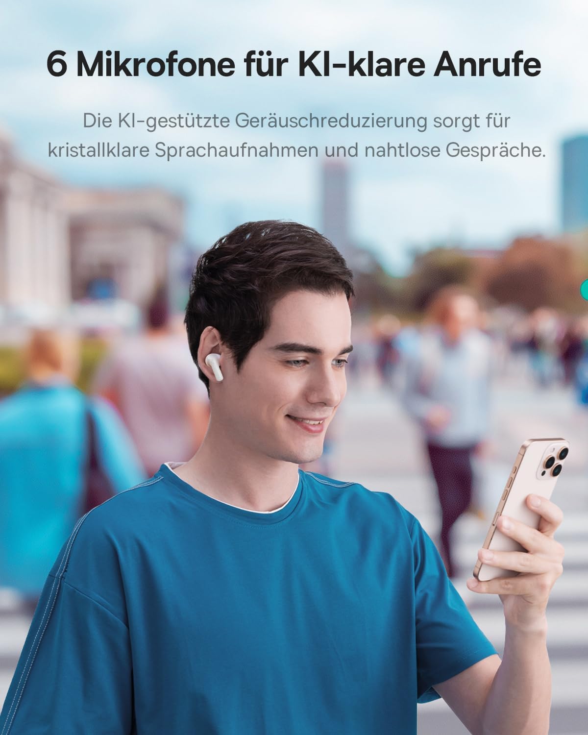 Baseus Bass EP10 Pro Noise-Cancelling Earbuds — White