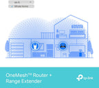 TP-Link RE705X New AX3000 Mesh WiFi 6 Extender