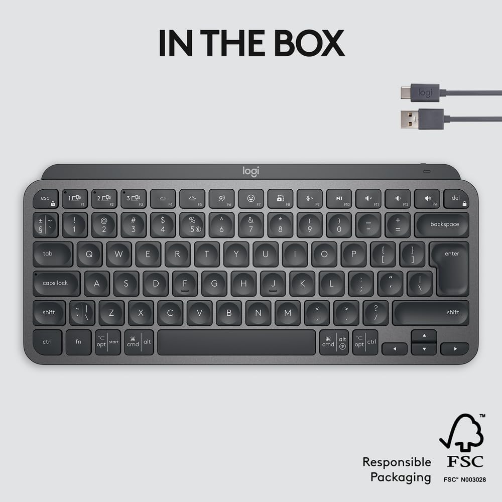 Logitech MX Keys Mini Keyboard — Graphite