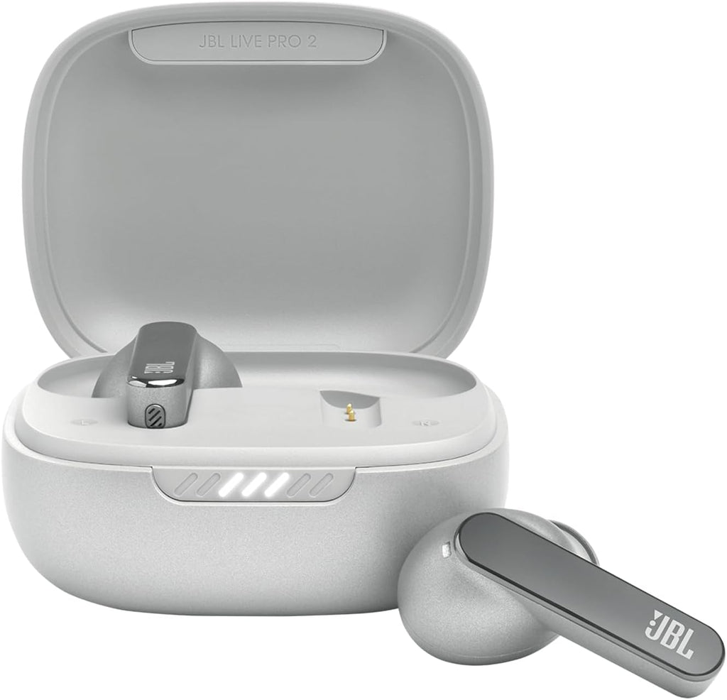 JBL Live Pro 2 True Wireless Earbuds — Silver