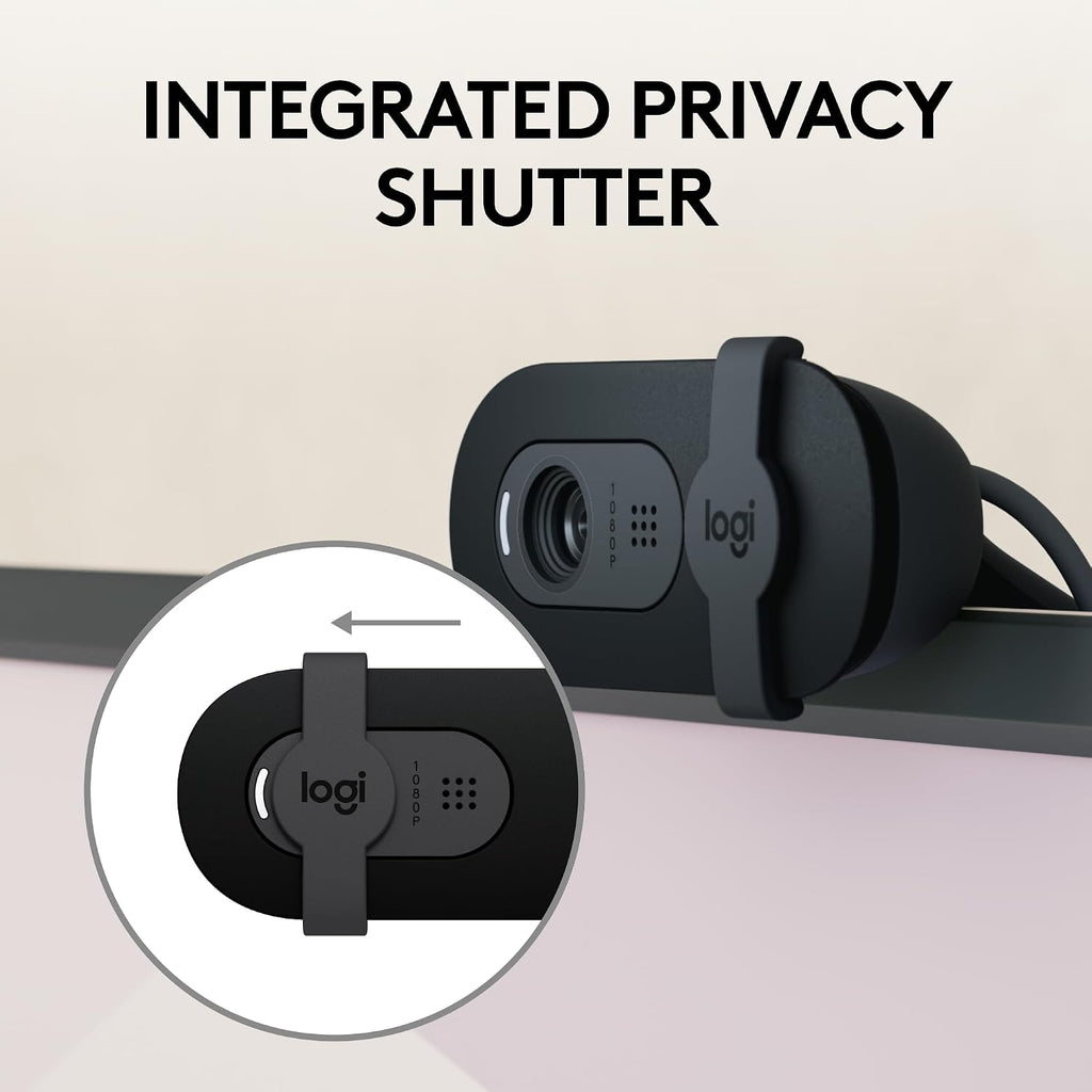 Logitech BRIO 101 Webcam — Black