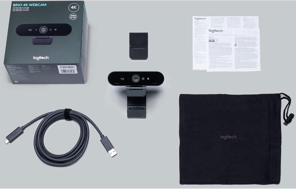 Logitech 4K PRO Webcam — Black