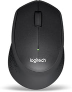 Logitech M330 Wireless Mouse — Black