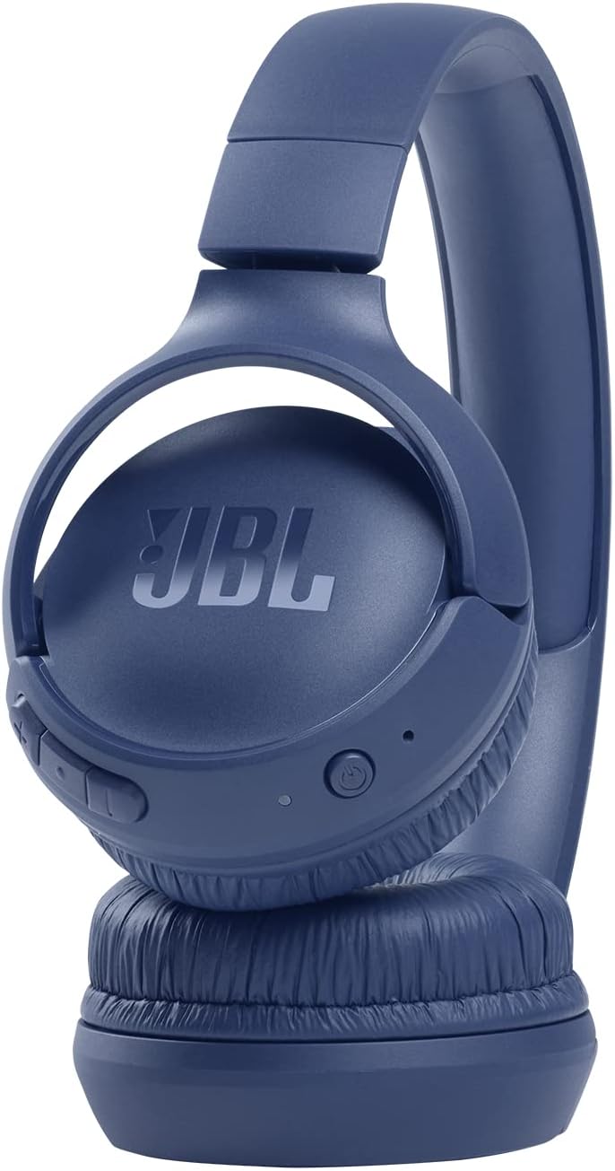 JBL Tune 510BT Wireless On-Ear Headphones — Blue