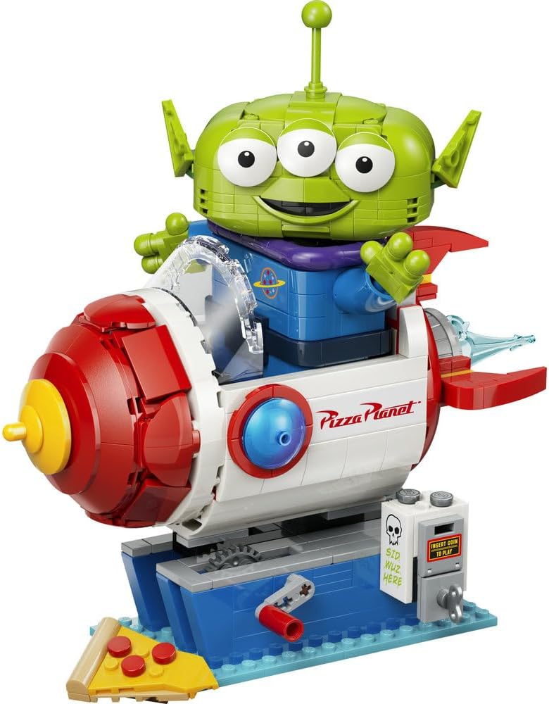 LEGO Disney & Pixar Alien with Pizza Planet Rocket Ride 43307