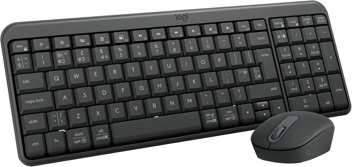 Logitech MK250 Keyboard and Mouse Combo — Graphite