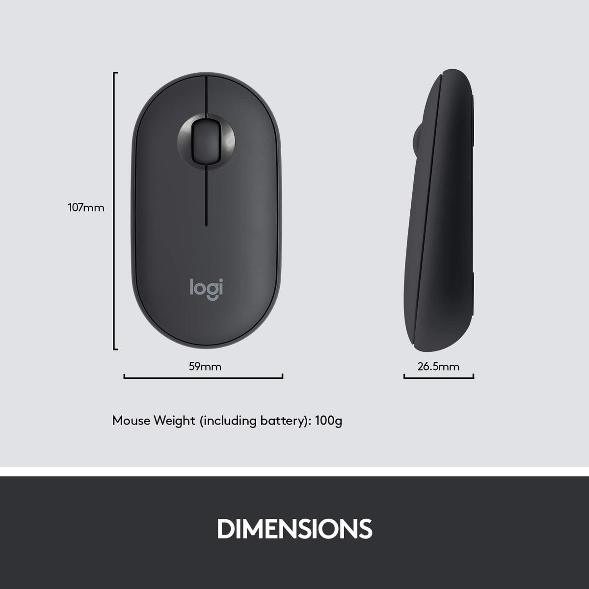 Logitech MK470 Keyboard and Mouse Combo — Graphite