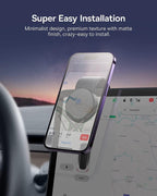 Baseus C02 Magnetic Phone Holder Magnetic Phone Holder for Car,MagSafe Dash Mount — Black