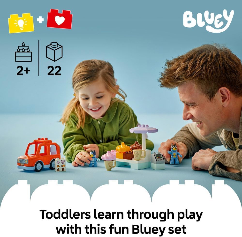 LEGO DUPLO Bluey Ice Cream Trip with Bluey 10458 — image 2