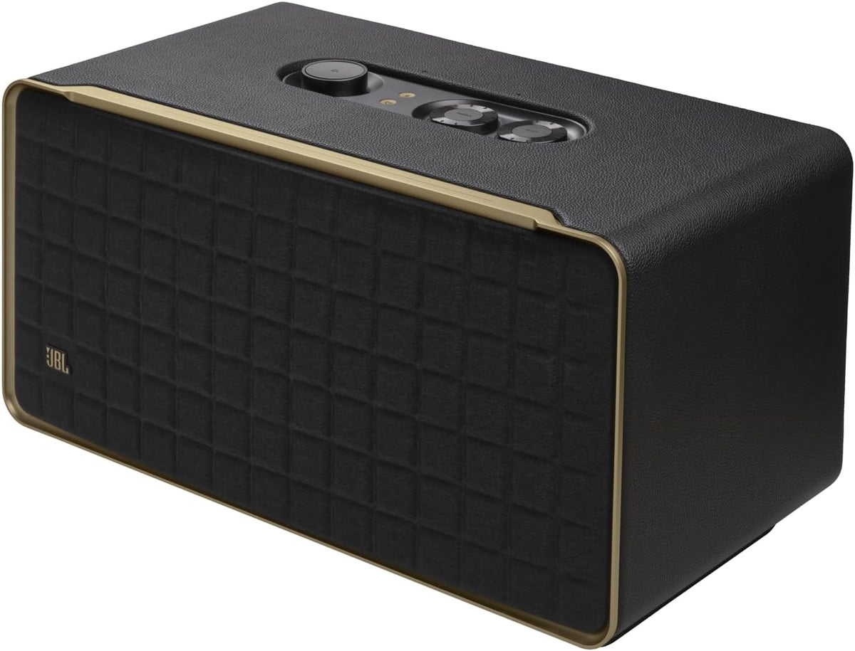 JBL Authentics 500 Wi-Fi and Bluetooth Speaker — Black