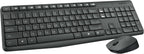Logitech MK235 Keyboard and Mouse Combo — Black