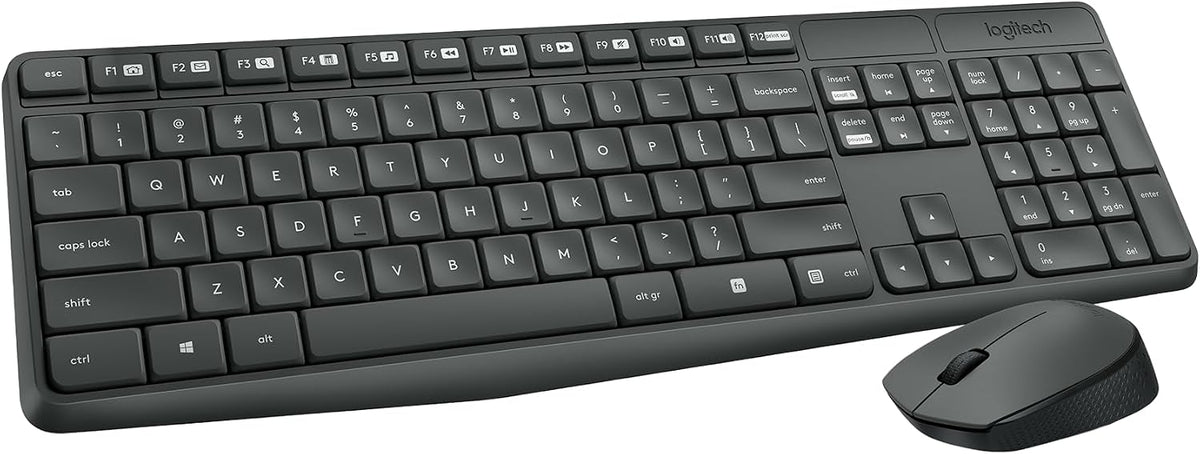 Logitech MK235 Keyboard and Mouse Combo — Black