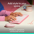 Logitech POP Mouse Wireless Mouse — Pink