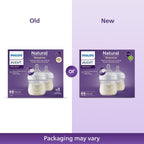 Philips AVENT Philips Natural Bottle, 125ml- Pack of 2 — Clear