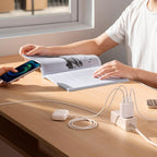 Baseus Compact Charger 3U 17W EU White — White