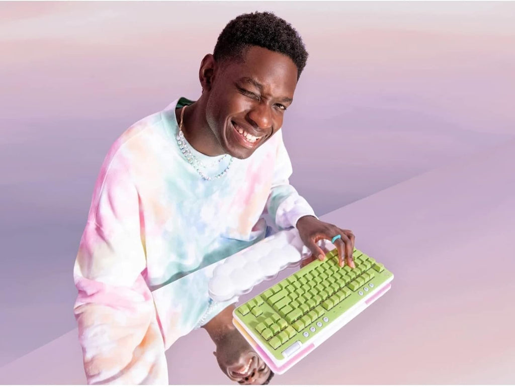 Logitech G715 Wireless Gaming Keyboard — White Mist