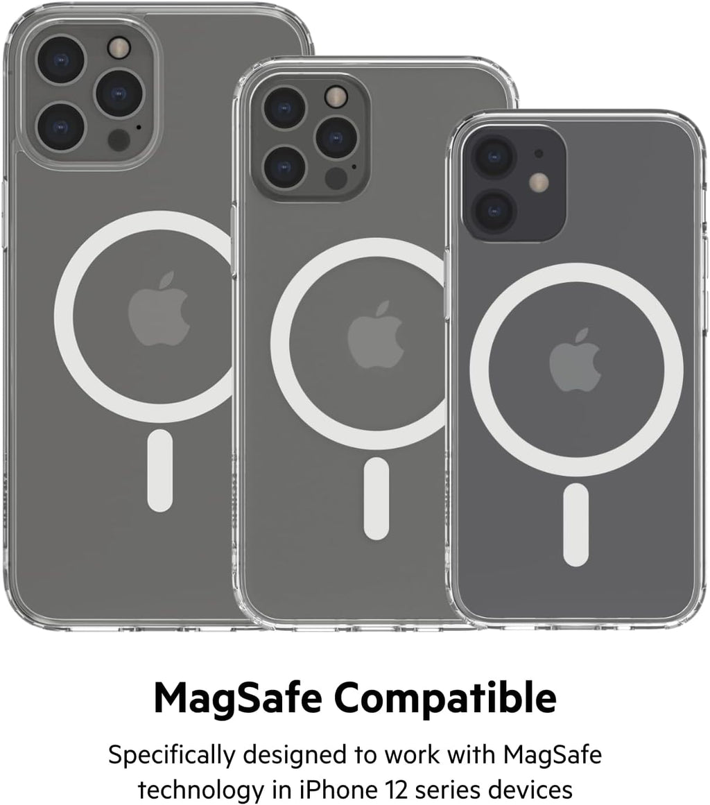 Belkin BoostCharge Wireless Charger, Magnetic Car Charger, Phone Mount Holder Compatible with MagSafe Enabled iPhone 16, iPhone 15, 14, 13, 12, Mini, Plus, Pro, Pro Max and More (Cable Included)