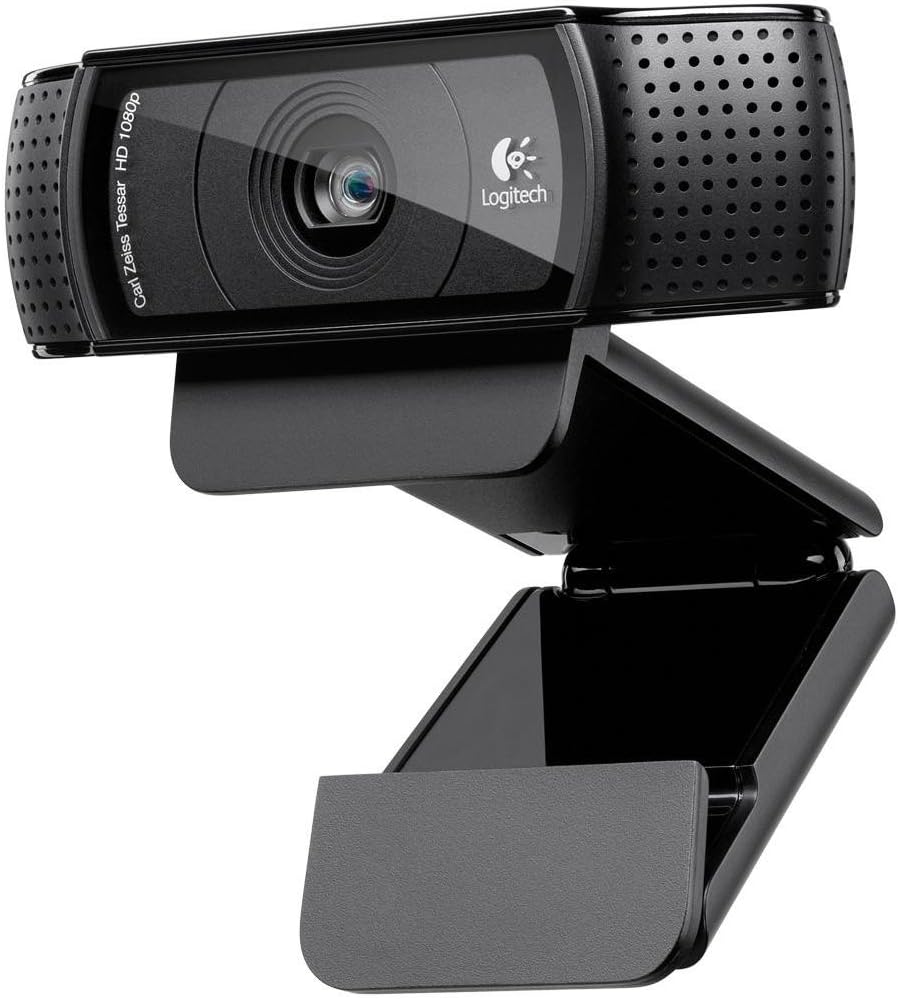 Logitech C920 Webcam — Black